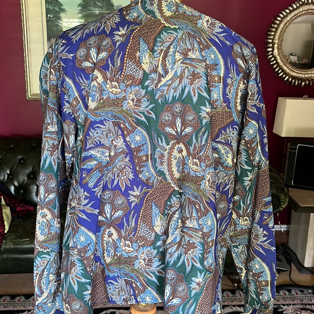 Blue Patterned Jacket - Picture 2 of 6